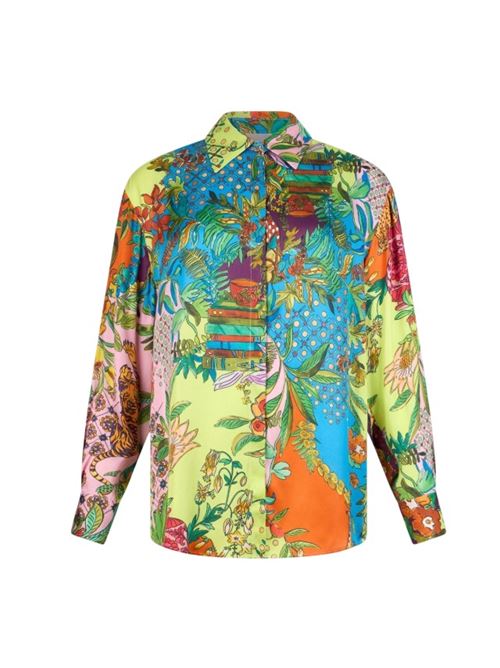 Camicia in raso stampato Liu Jo | WA6485T471A.P9363